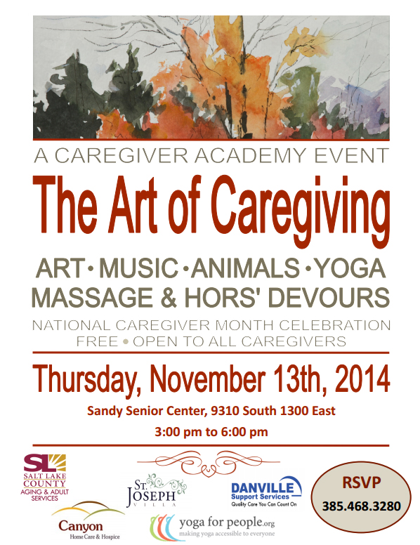 Caregiver Yoga for people